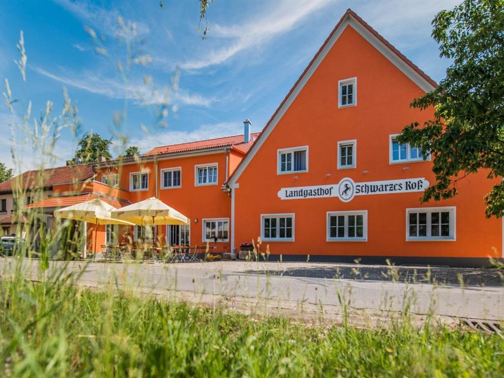 Landgasthof Schwarzes Ross Ansbach Exteriér fotografie